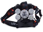 BAILONG Čelovka LED CREE XM-L T6 4x XPE