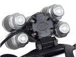 BAILONG Čelovka LED CREE XM-L T6 4x XPE