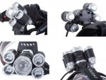 BAILONG Čelovka LED CREE XM-L T6 4x XPE