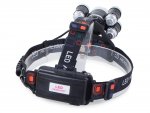 BAILONG Čelovka LED CREE XM-L T6 4x XPE