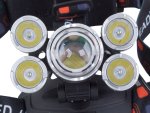BAILONG Čelovka LED CREE XM-L T6 4x XPE