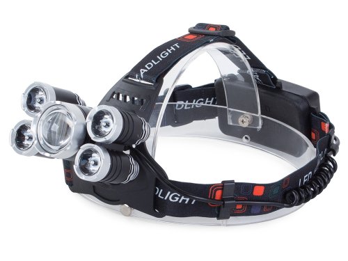 BAILONG Čelovka LED CREE XM-L T6 4x XPE