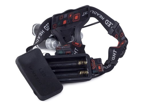 BAILONG Čelovka LED CREE XM-L T6 4x XPE