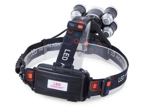 BAILONG Čelovka LED CREE XM-L T6 4x XPE