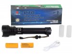 BAILONG 08296 Svítilna LED CREE XHP70 ZOOM