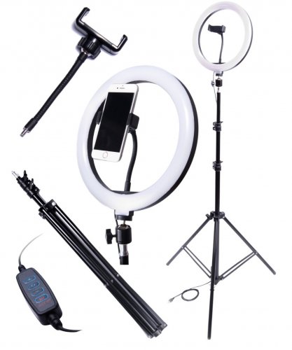 KIK KX6824 Prstencová LED Lampa 60 W s dálkovým ovládáním