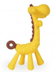 KIK KX5357 Silikónová hračka pre deti žirafa