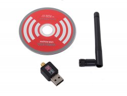 Verk 06194 Wi-Fi adaptér s odnímateľnou anténou USB 300 Mbps
