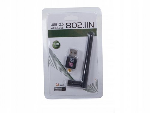Verk 06194 Wi-Fi adaptér s odnímateľnou anténou USB 300 Mbps
