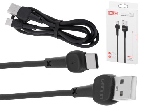 KIK KX5328 Synchronizační a nabíjecí kabel USB-C 1 M černý