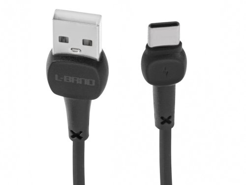 KIK KX5328 Synchronizační a nabíjecí kabel USB-C 1 M černý