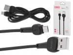 KIK KX5327 Synchronizačný a nabíjací kábel Micro USB 1M čierny