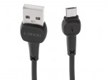KIK KX5327 Synchronizačný a nabíjací kábel Micro USB 1M čierny