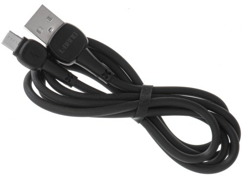 KIK KX5327 Synchronizačný a nabíjací kábel Micro USB 1M čierny