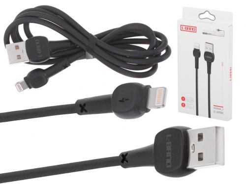 KIK KX5326 Synchronizační a nabíjecí kabel pro iPhone 1M černý