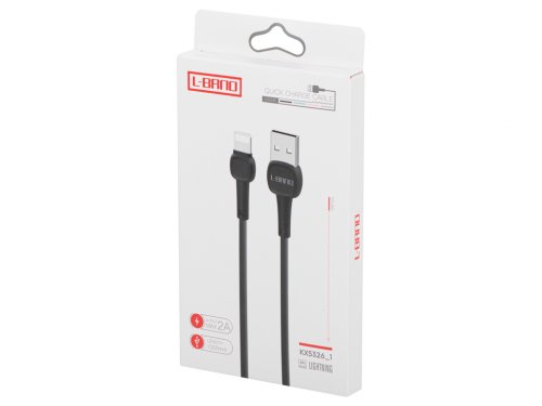 KIK KX5326 Synchronizační a nabíjecí kabel pro iPhone 1M černý