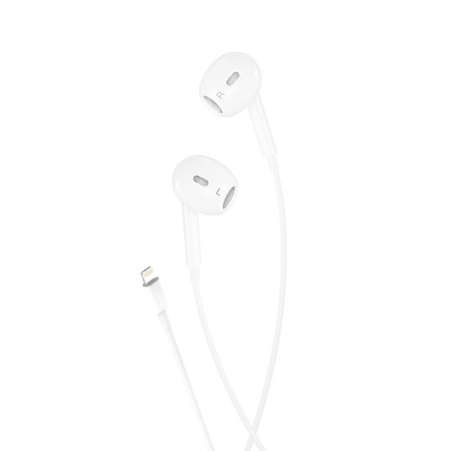 KIK KX5322 Slúchadlá s konektorom Lightning pre Apple biele