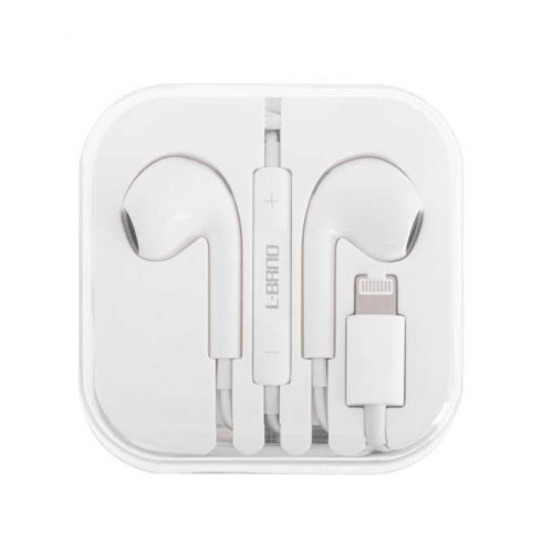 KIK KX5322 Slúchadlá s konektorom Lightning pre Apple biele