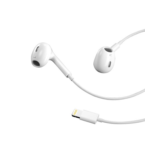 KIK KX5322 Slúchadlá s konektorom Lightning pre Apple biele