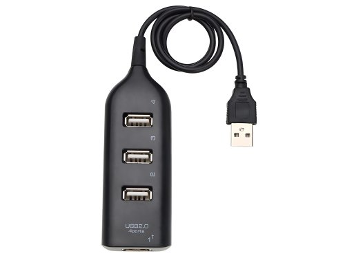 Verk 06257 USB Hub 2.0, 4 porty