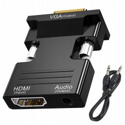 Verk 06253 Prevodník HDMI na VGA D-SUB + Audio výstup