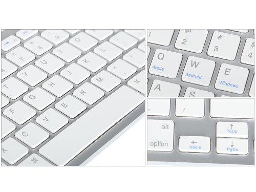 Verk 06245 Bluetooth klávesnica iOS/Android/Win biela