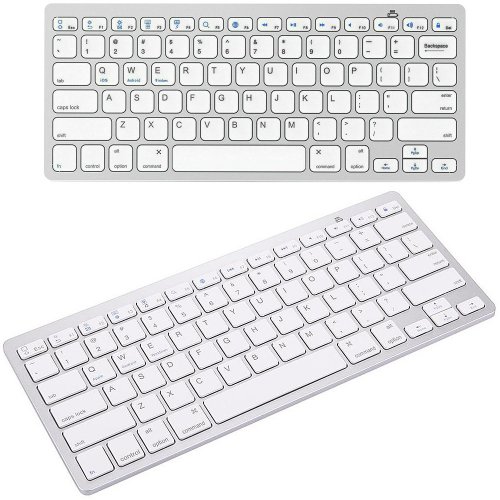Verk 06245 Bluetooth klávesnica iOS/Android/Win biela