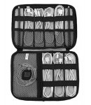 APT TR12D Taška organizér na kabely a malou elektroniku šedá