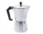 Verk 07004 Moka konvice 9 - 450 ml - stříbrná