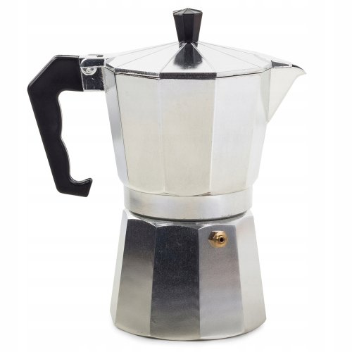 Verk 07004 Moka kanvice 9 - 450 ml - strieborná