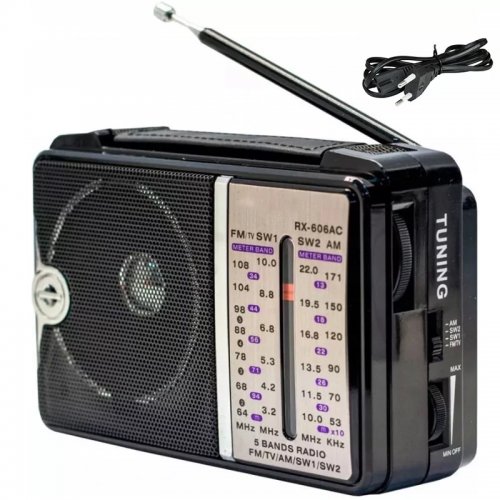 Pronett XJ4394 Přenosné analogové rádio AM/FM/SW