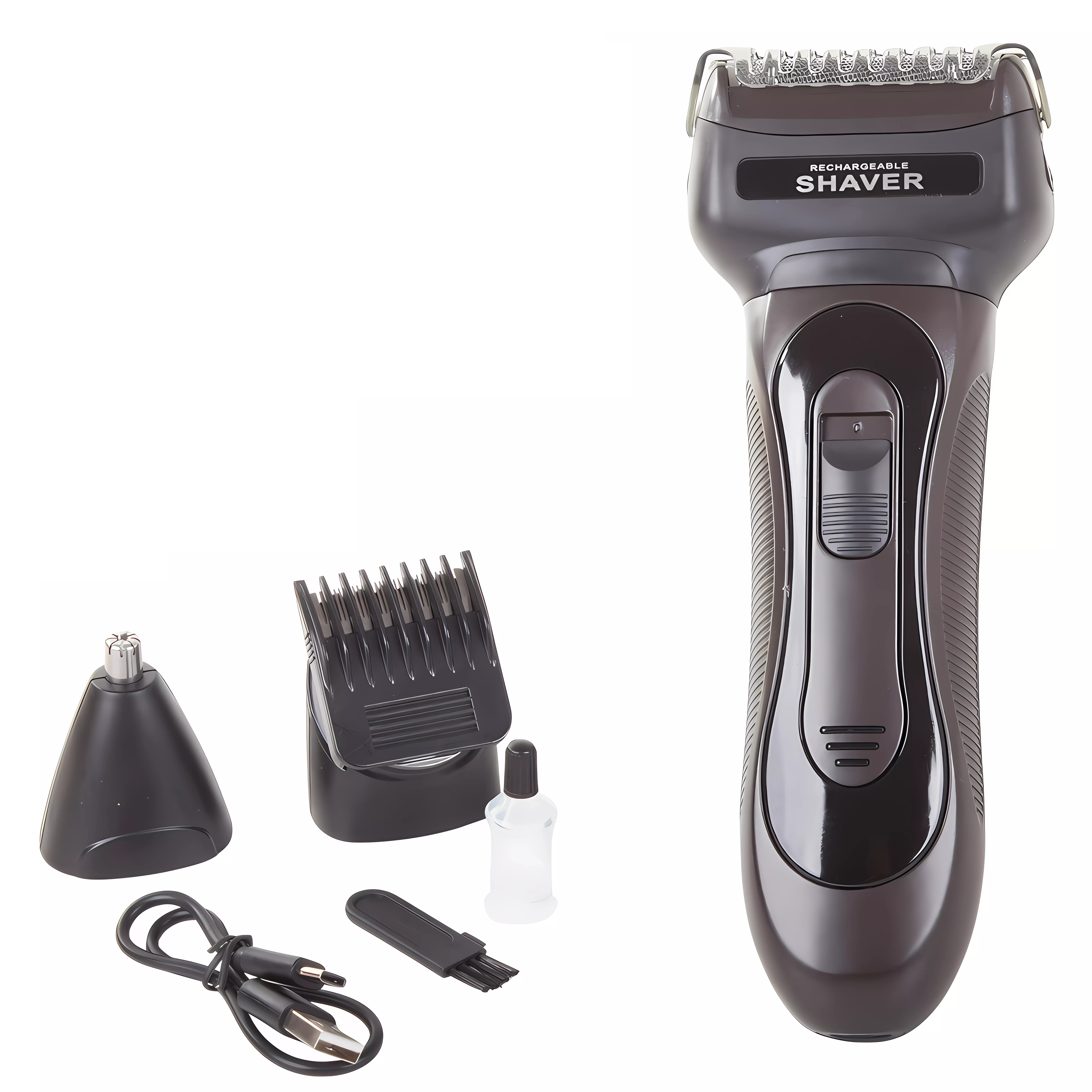 Verk 24121 Akumulátorový elektrický zastrihávač vlasov a fúzov 3v1