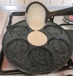 Ruhhy 19317 Pánev na lívance Smajlíci 26 cm