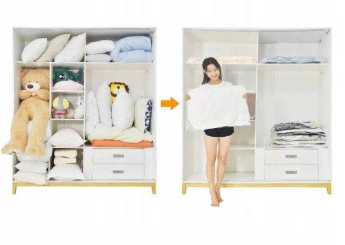 Foxter 2142 Vákuové vrece sada 8 ks mix veľkostí + pumpička