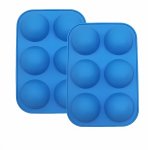 Foxter 2095 Silikonová forma - polokoule hnědá