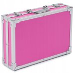 KIK KX5353 Velká sada v kufříku pro malé malíře 145 ks růžová