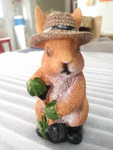 APT ZD50P Zahradní solární lampa králík