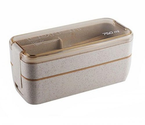 APT AG479I Svačinový box termo s příborem 750 ml béžový