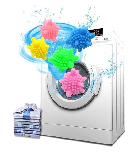 APT AG524E Prací koule na změkčení prádla 5 ks