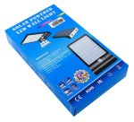 APT ZD45B Zahradní solární svítidlo LED 36xSMD s PIR čidlem pohybu