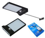 APT ZD45B Zahradní solární svítidlo LED 36xSMD s PIR čidlem pohybu