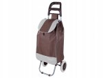 Verk 01745 Nákupní taška na kolečkách 30L hnědá