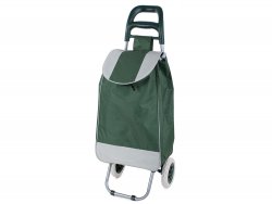 Verk 01745 Nákupná taška na kolieskach 30L zelená Verk 01745 Nákupná taška na kolieskach 30L zelená