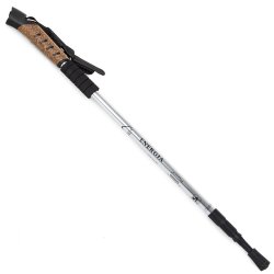 Verk 14010 Treková palica skladacie korok 1 ks strieborná