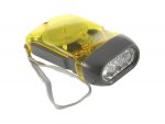 Verk 08017 LED baterka - dynamo žlutá