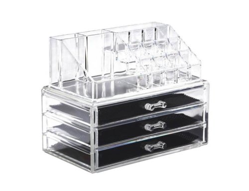 Verk 15444 Priehľadný organizér na kozmetiku L