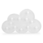 KIK KX9935_5 LED dekorace mráček, 30 cm - teplá bílá