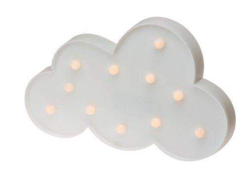 KIK KX9935_5 LED dekorace mráček, 30 cm - teplá bílá