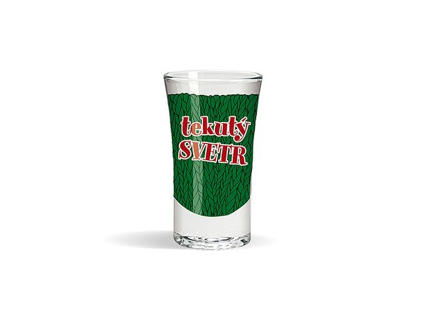 Nekupto Vánoční vtipný panák Tekutý svetr