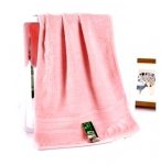 MJV Bambusový ručník 34 x 75cm růžový